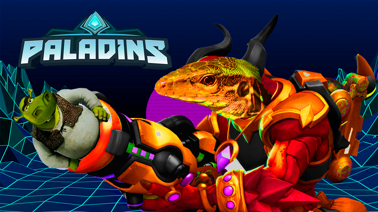 Thumb feita para video do Jogo Paladins