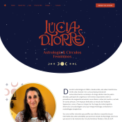 Lucia D. Torres – Site em WordPress (Astrologia)