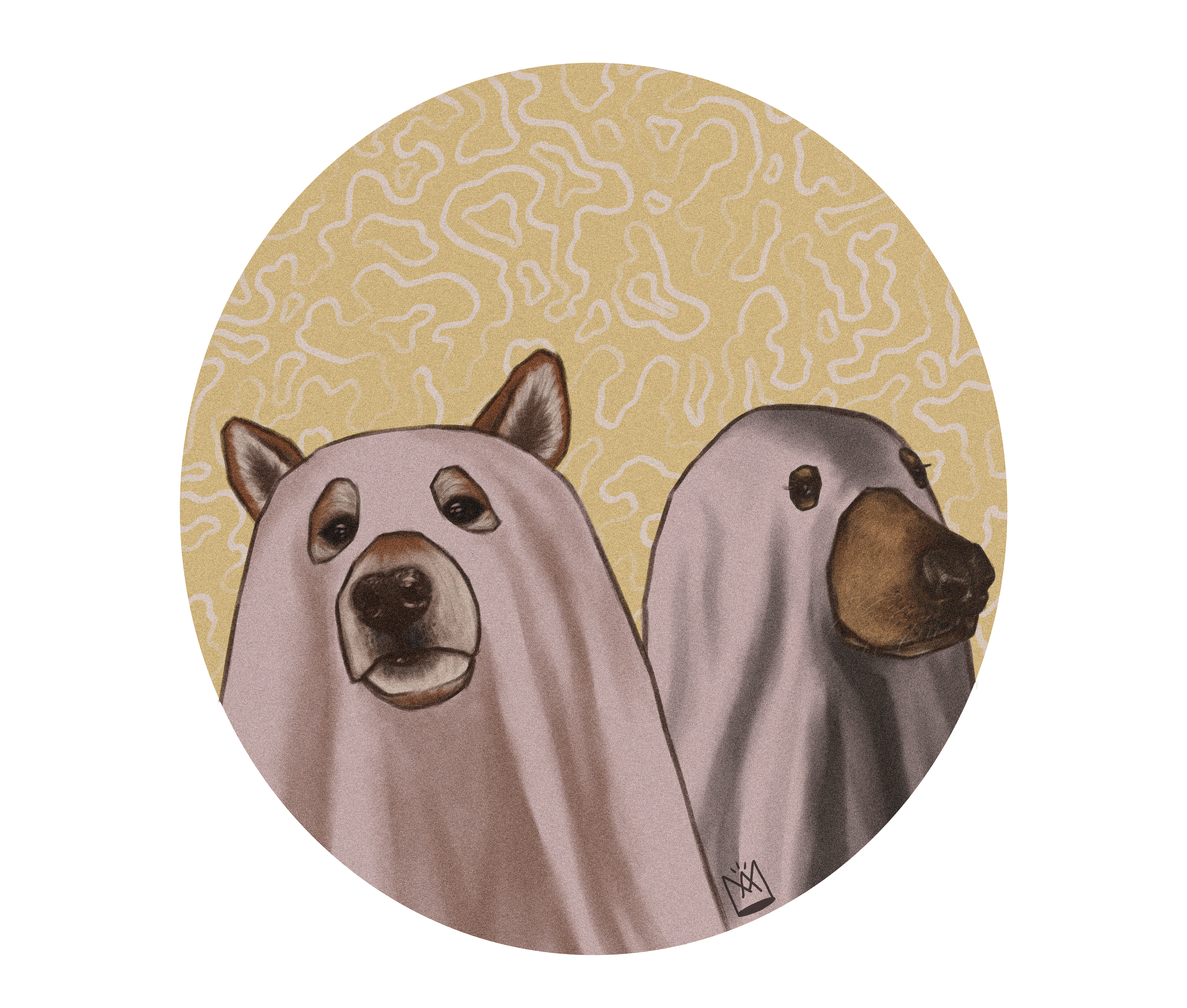 Cães Halloween
