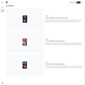 Página de vendas dos meus eBooks exclusivos