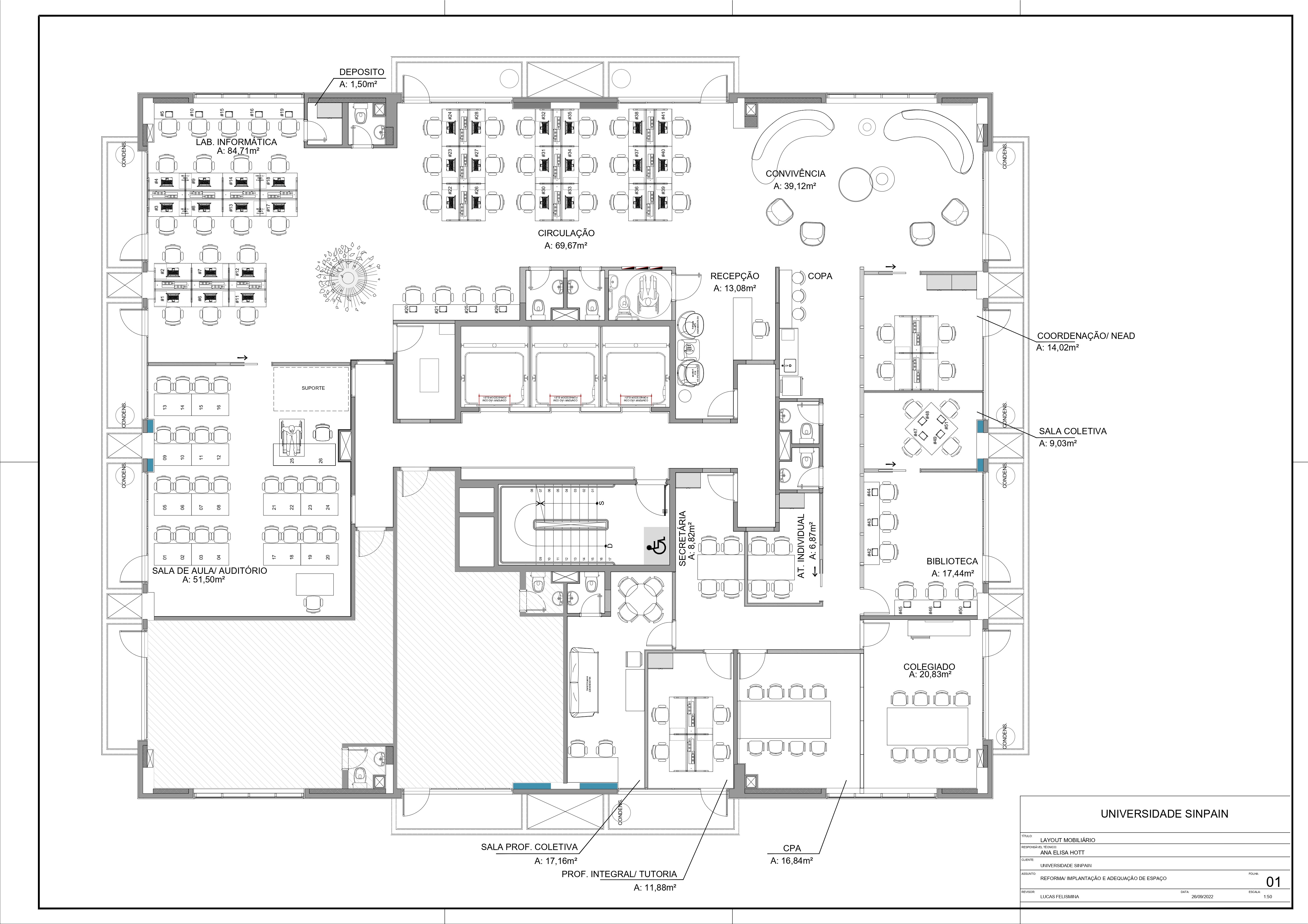 Projeto de Arquitetura: Polo Universitário para médicos