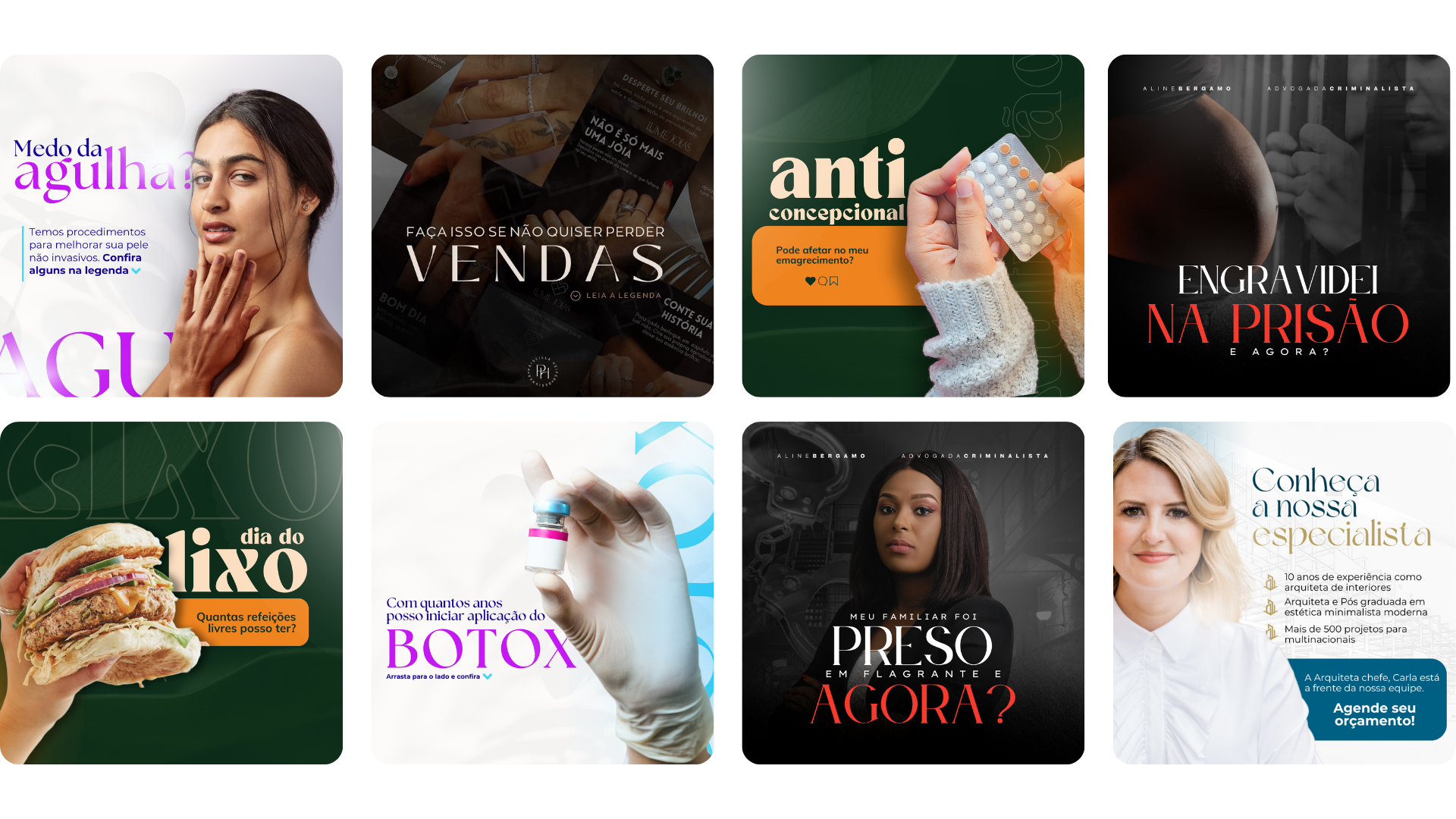 Desing de post para instagram e redes sociais