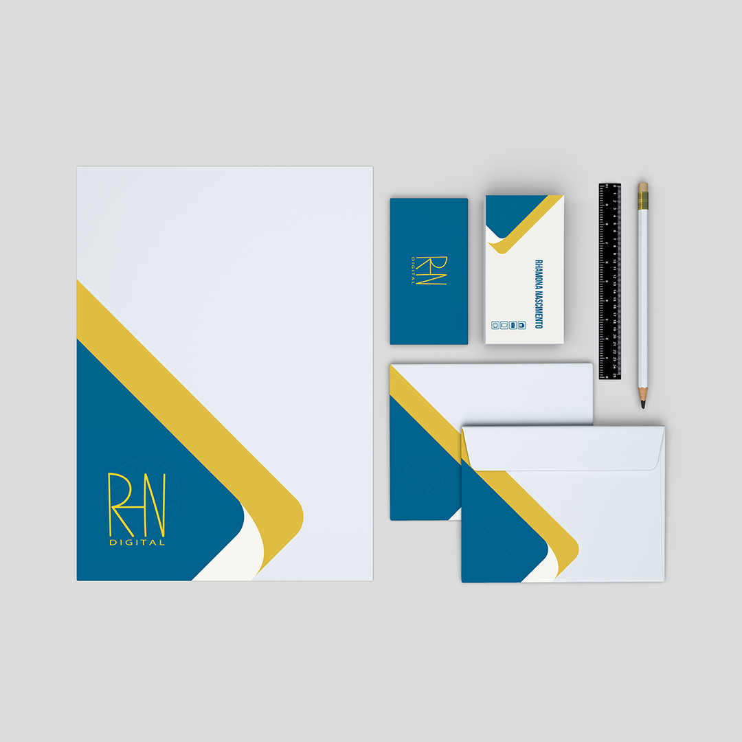 Identidade Visual para Material Gráfico Corporativo