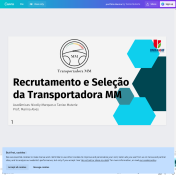 Apresentação de Trabalho Acadêmico