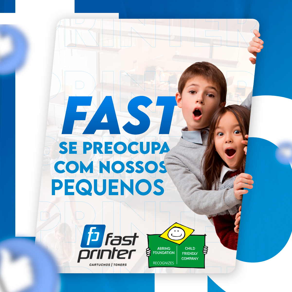 ARTE PARA EMPRESA FAST PRINTER