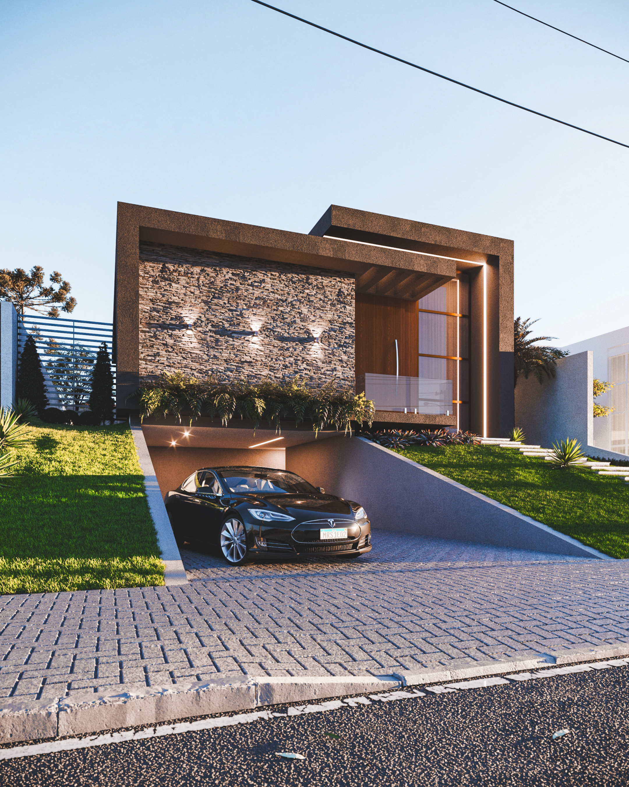 Renderização de Fachada