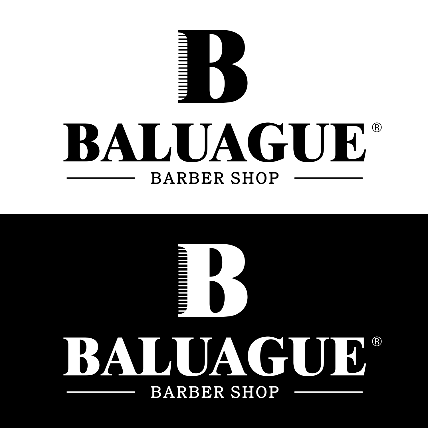Logo - Baluague Barber Shop