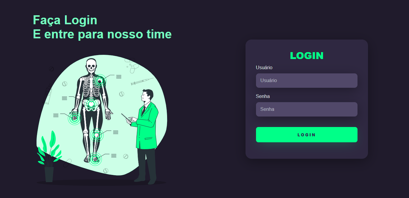 Tela de Login