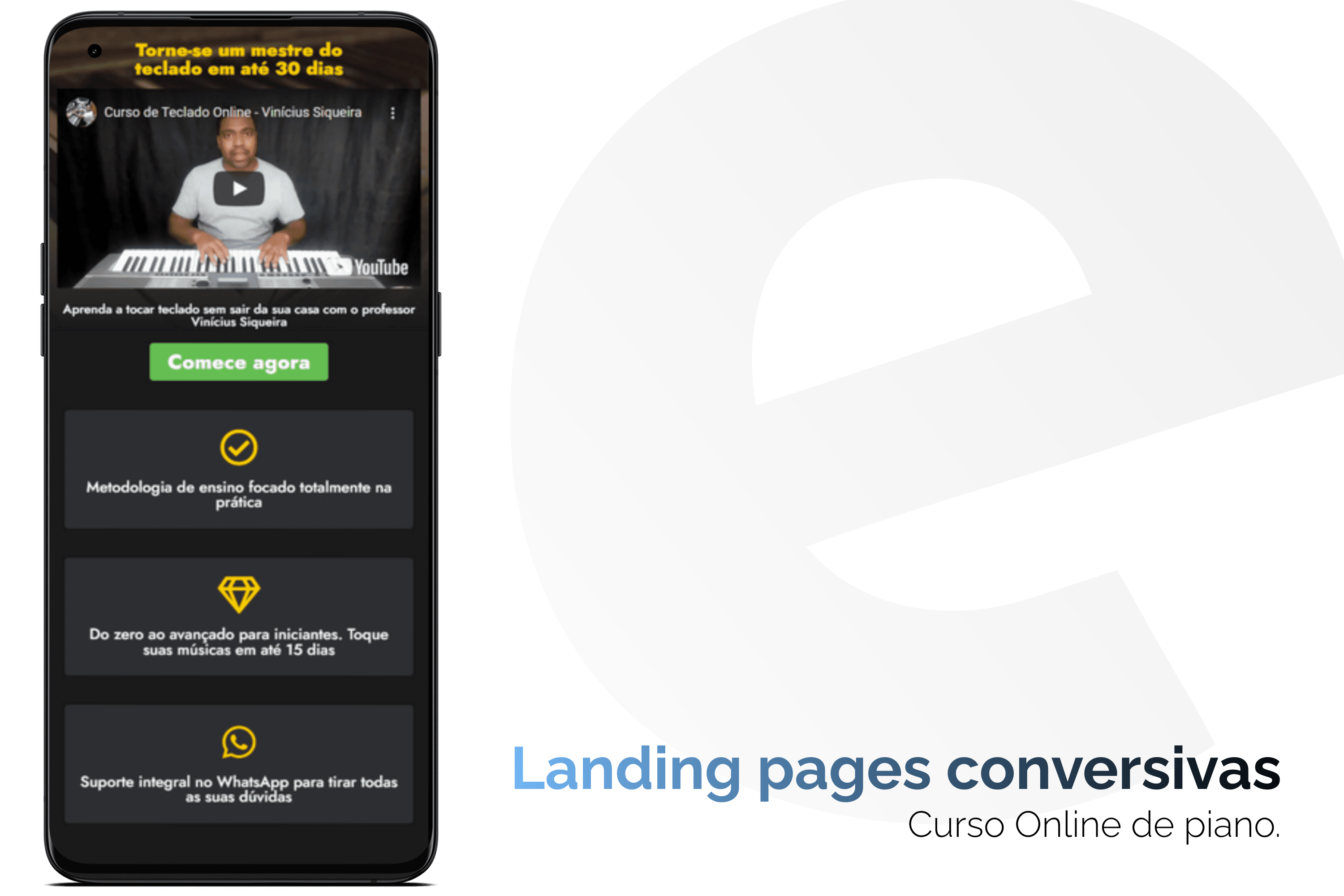 Website para curso online