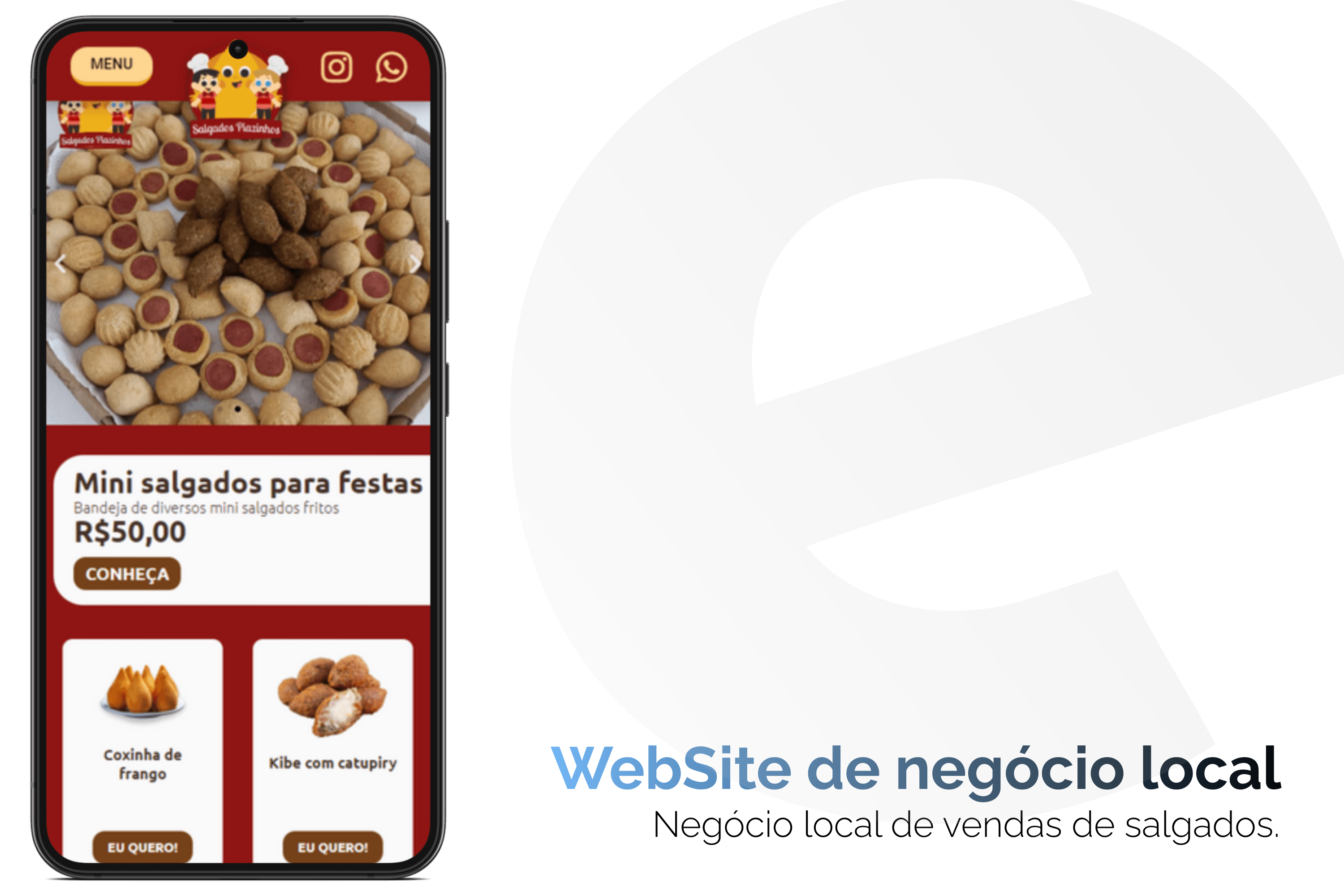 Website para negócio local