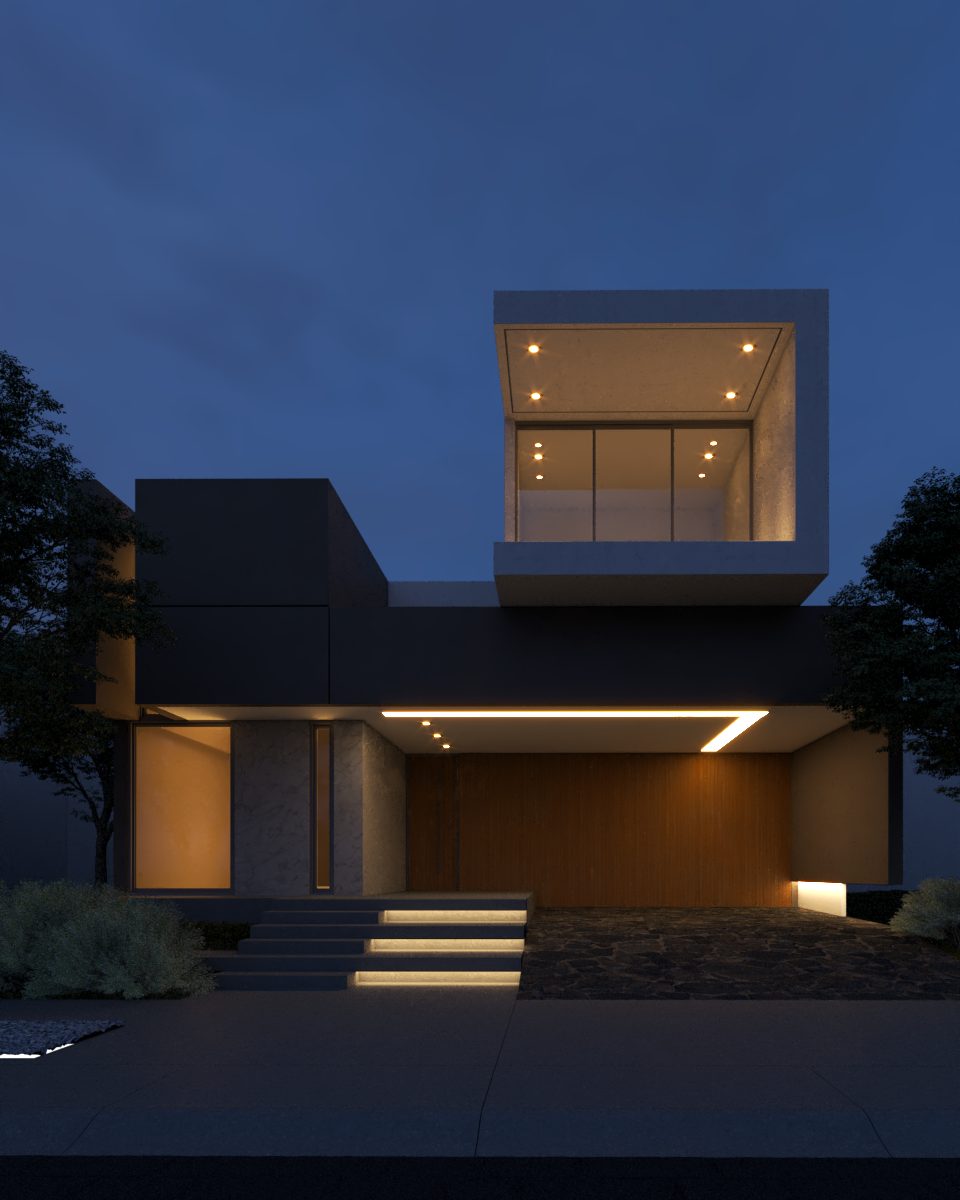 RENDER EXTERIOR NOITE