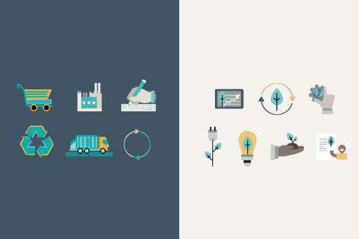 Criação de Ícones Ilustrados para Campanhas