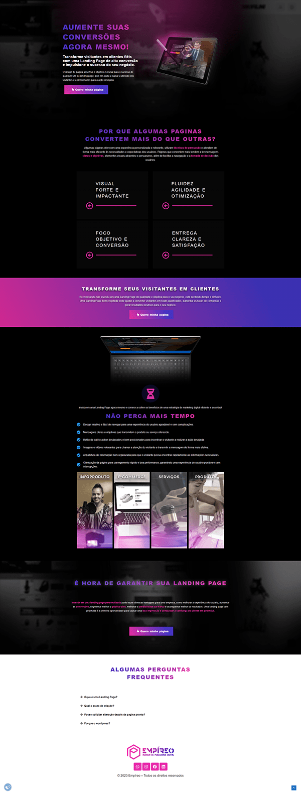 Site  LandingPage