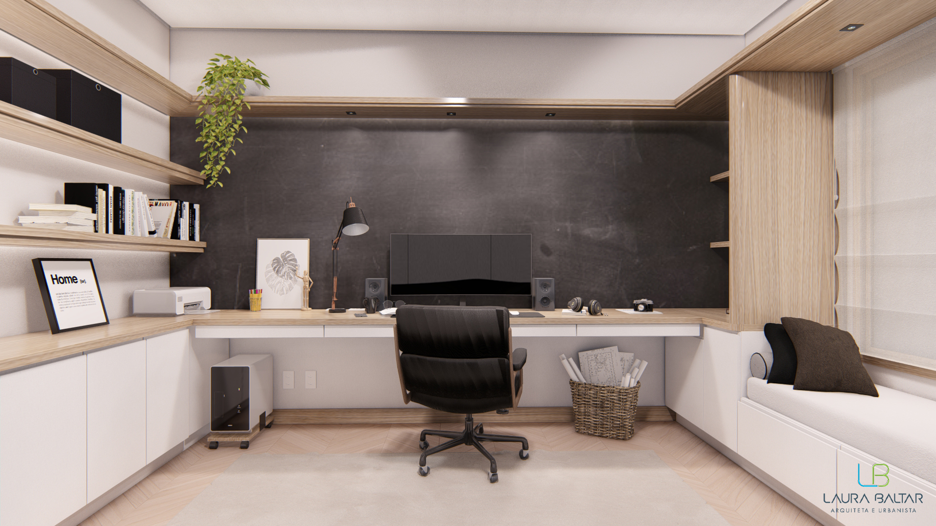 Render - Home Office