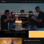 landing page pizzaria