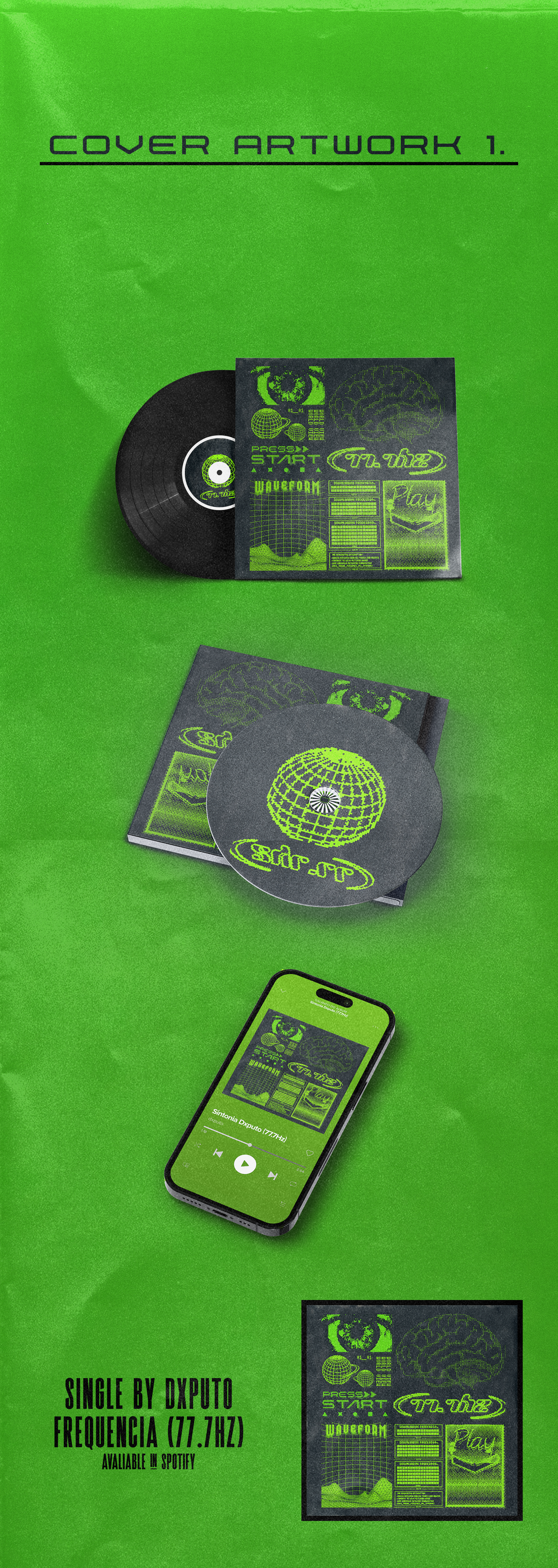 Design de Capa de Música