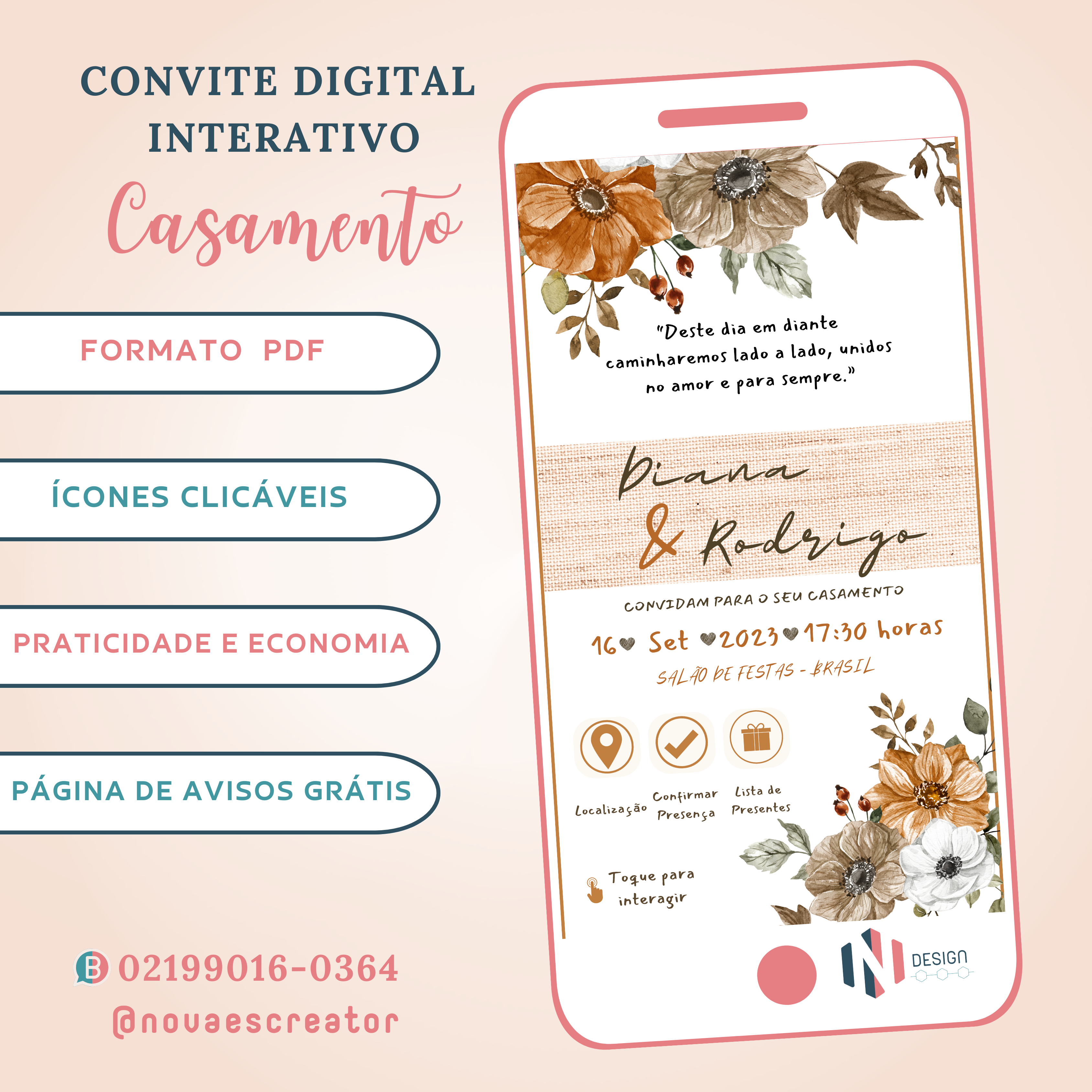 Convite Digital Interativo