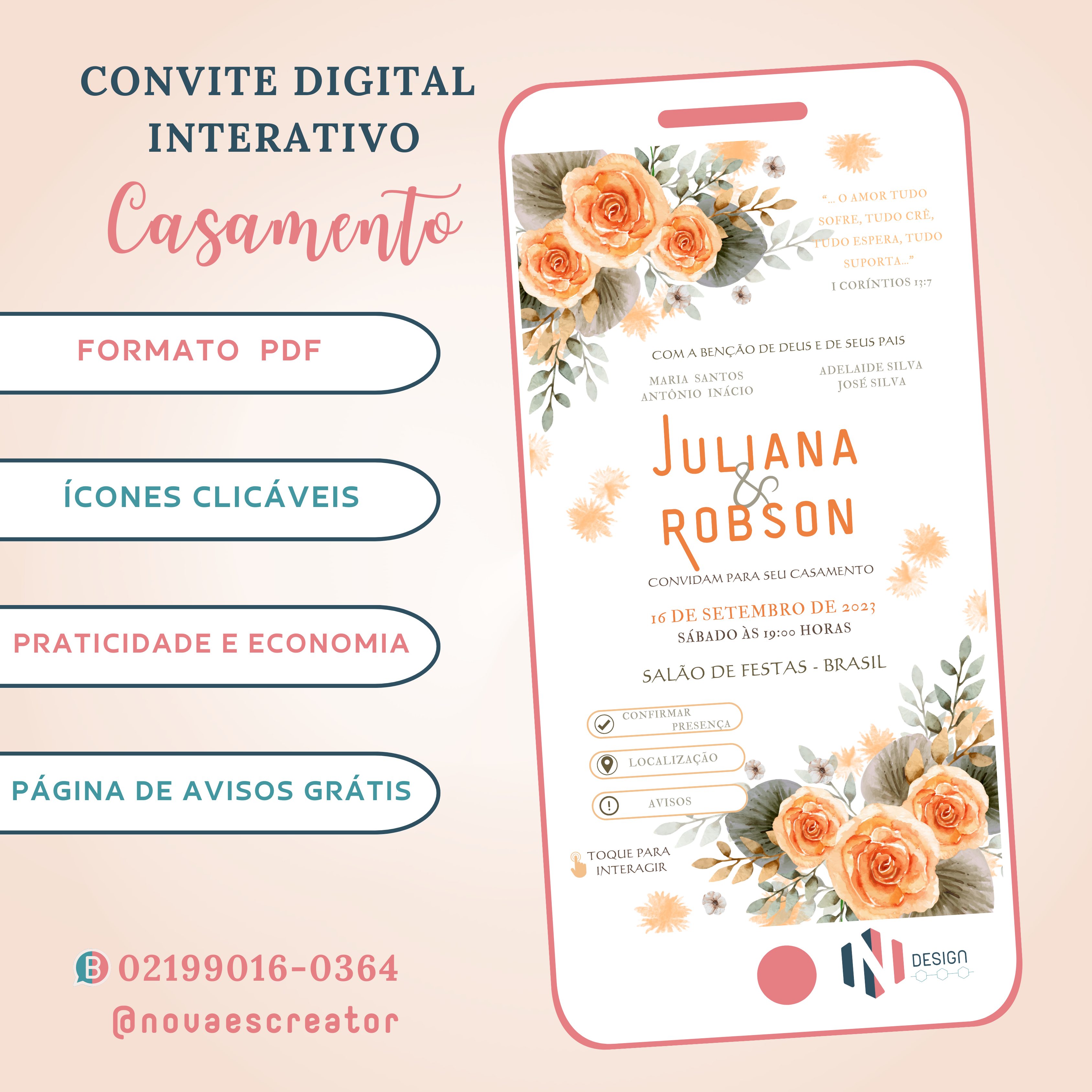 Convite Digital Interativo