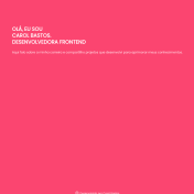 Carol Bastos - Portfólio
