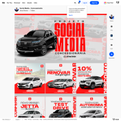 Social Media - Carros