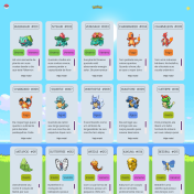 Game Site - Pokemon List