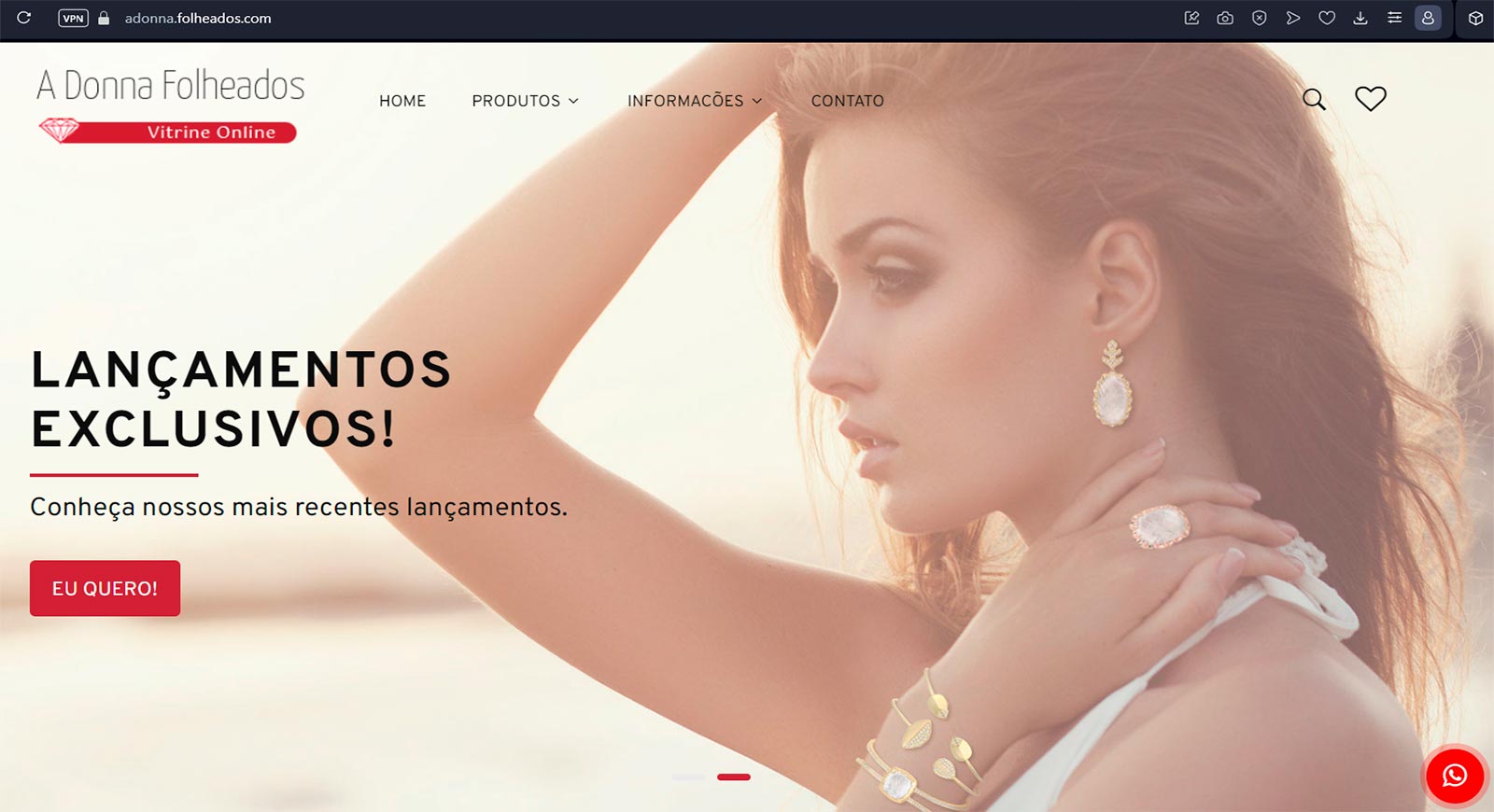 Plataforma Vitrine Online