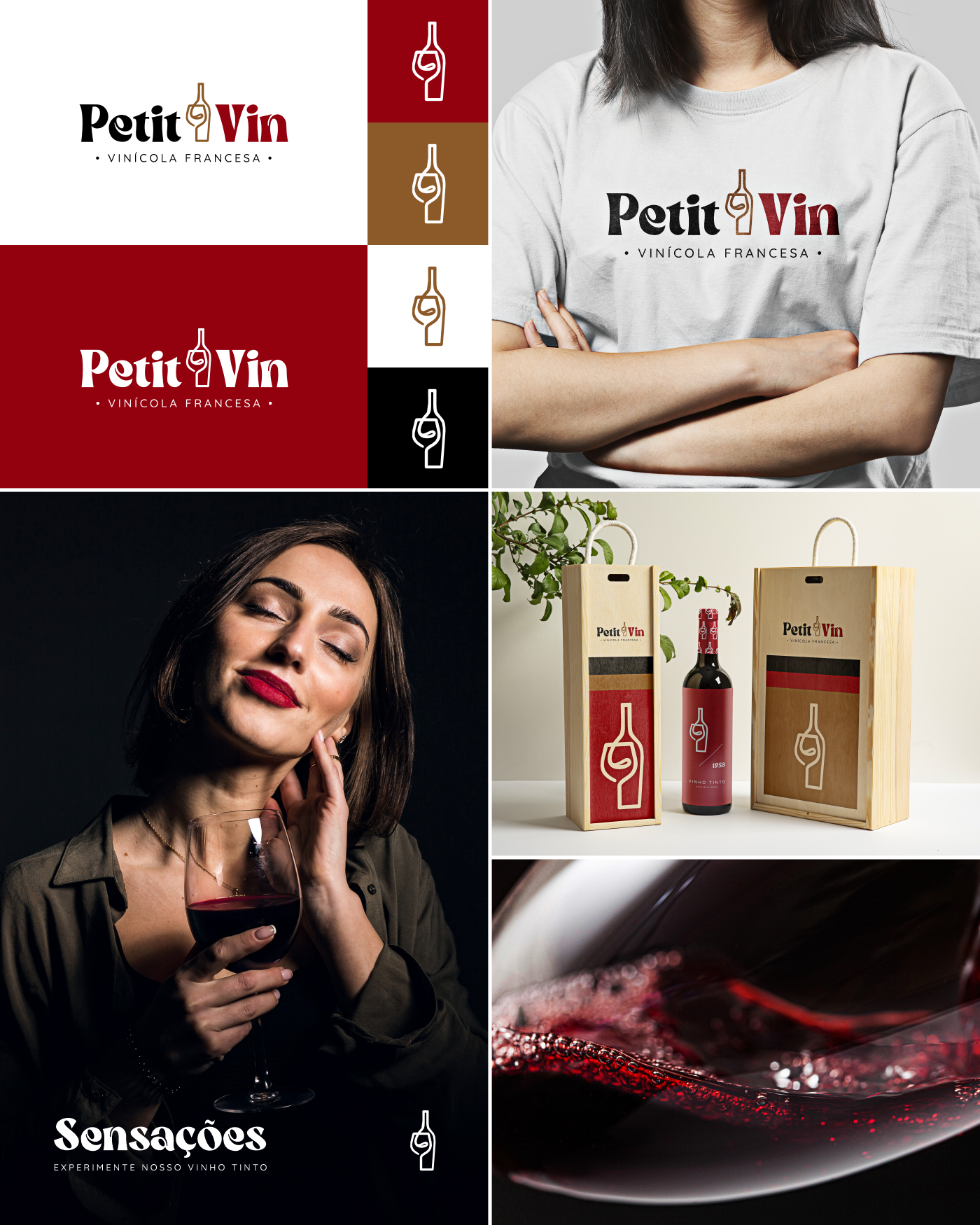 Petit Vin • Vinícola Francesa | Brand Design