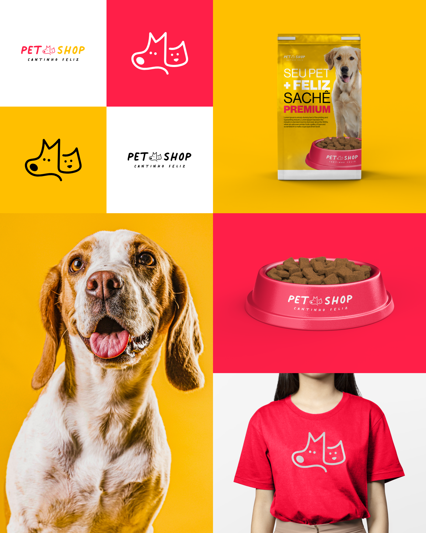 Pet Shop • Cantinho Feliz | Brand Design