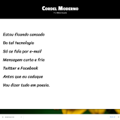 Cordel de Milton Duarte