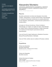 CONTADOR, ADMINISTRADOR, ECONOMISTA e CIENTISTA POLTICO