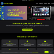Criação de Site Profissional – Império Som Carapicuíba