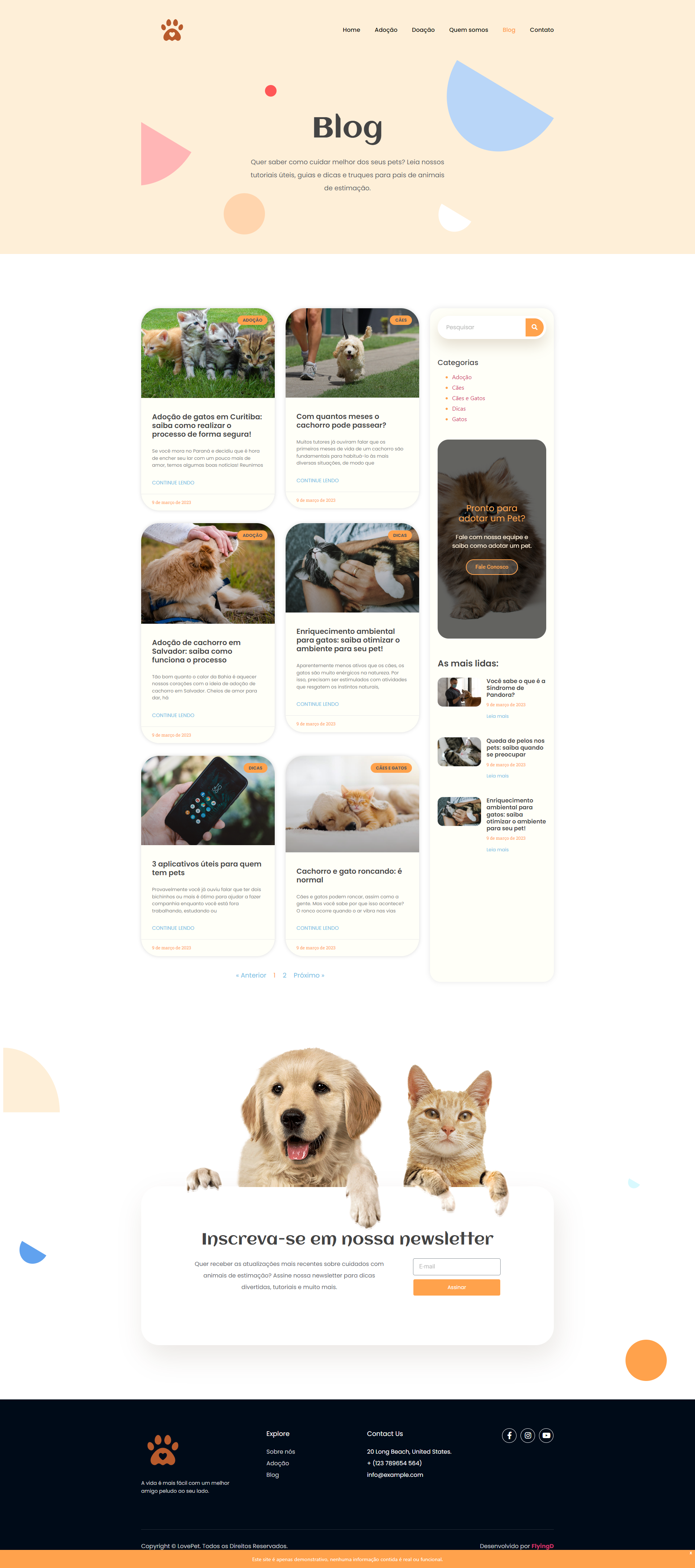 Site Blog