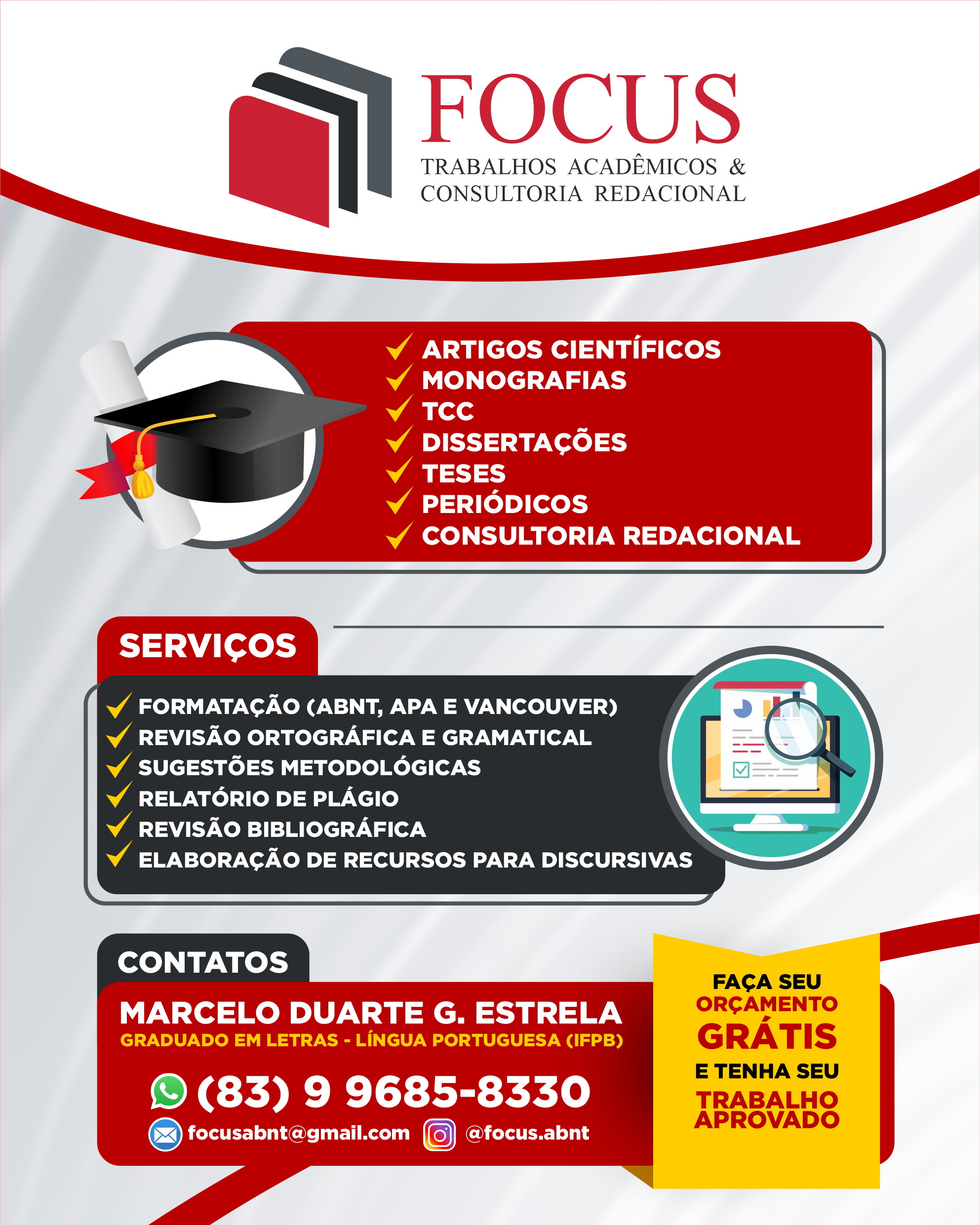Serviços Disponíveis