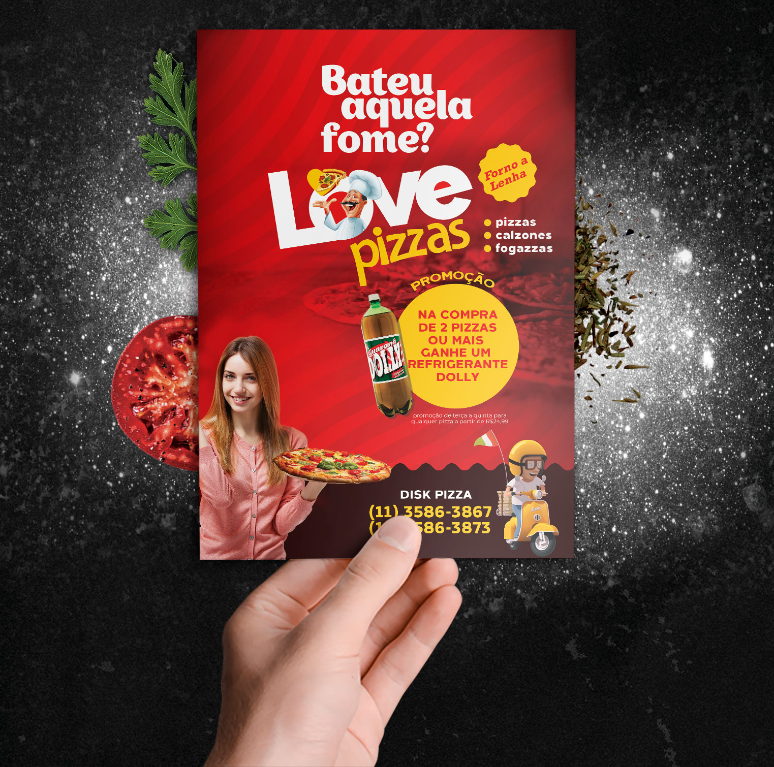 Flyer Pizzaria