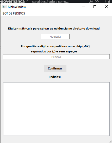 Bot de Automação