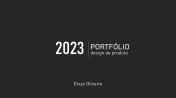 Portfólio 2023 - Design de Produto