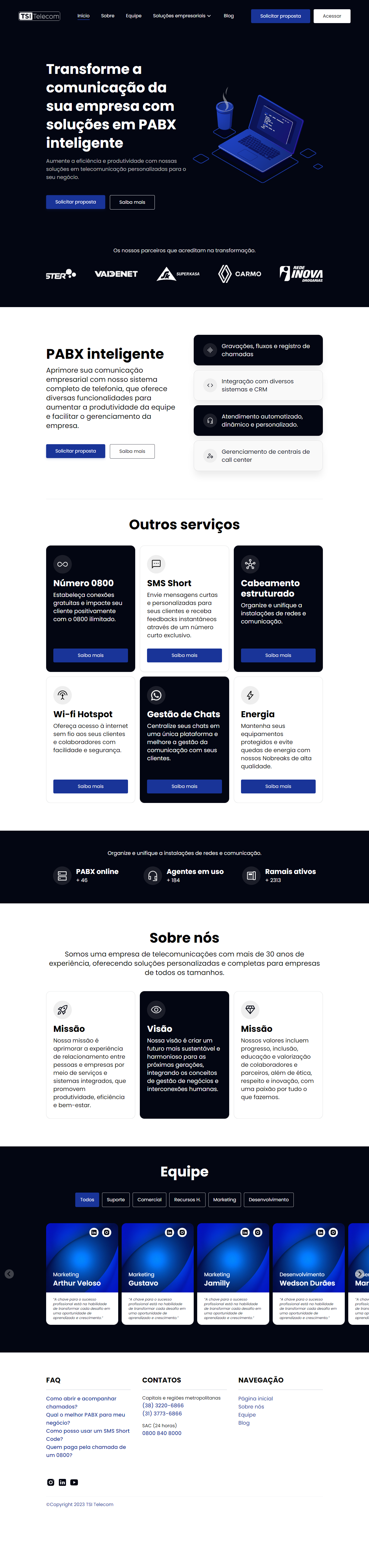 Website (API Node + UI Vue)