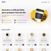 Web Delivary para uma cafeteria