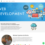 Web Site e-commerce de minha autoria