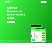 landing Page para aplicativo CalculaGasto