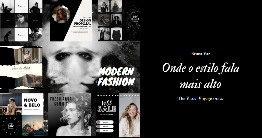 Templates Dark Modern Fashion