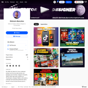 Portfólio no Behance