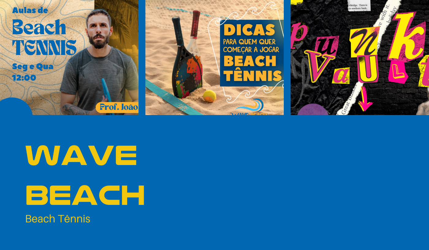 Wave Beach | Identidade visual | Social Media