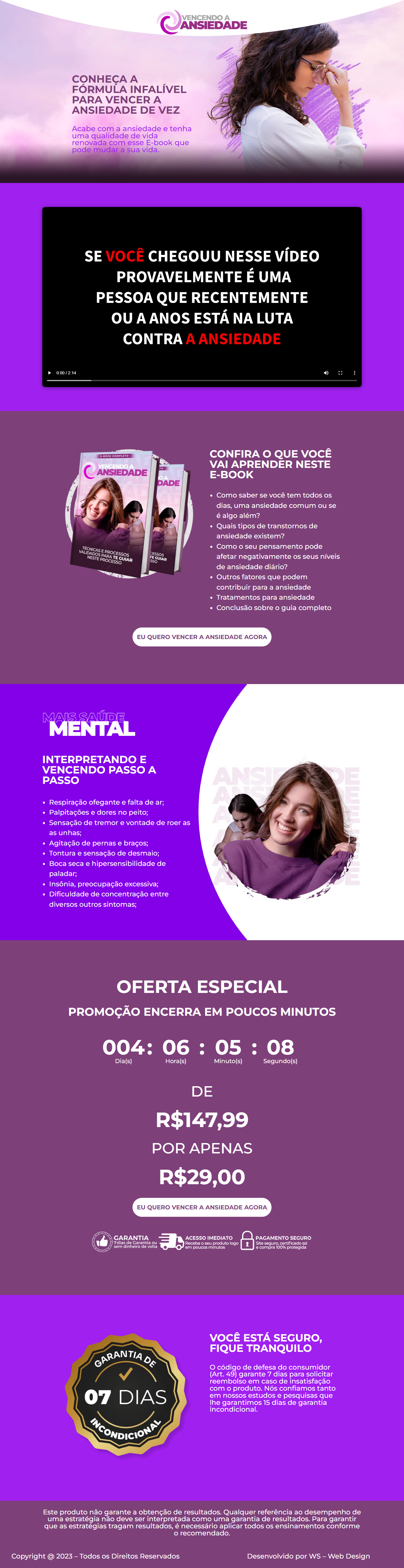 Vencendo a Ansiedade - Curso completo para vencer de vez a ansiedade
