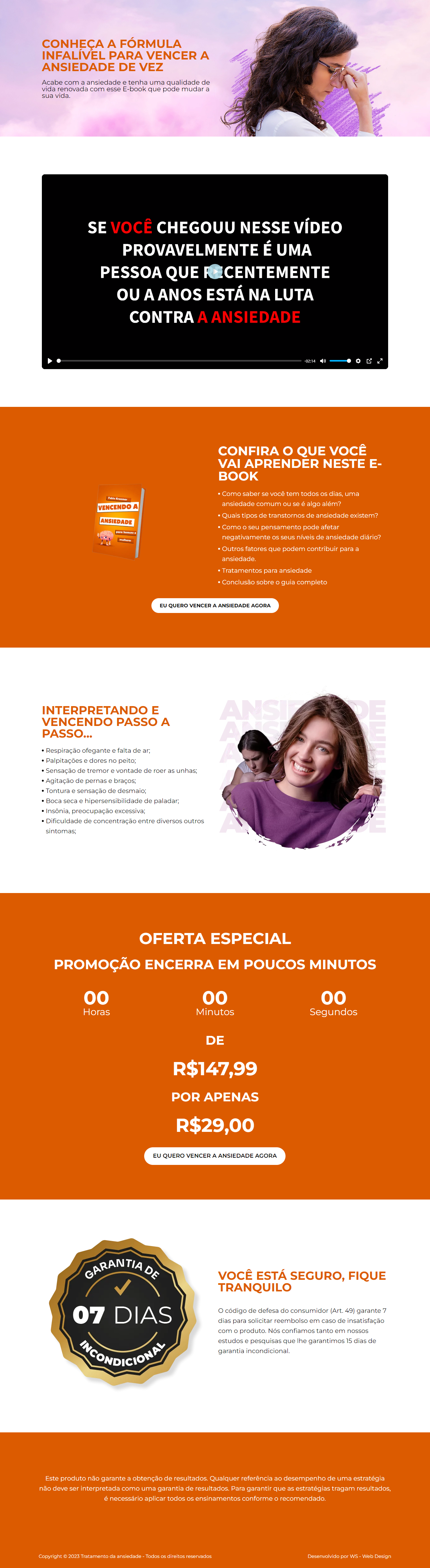 Vencendo a Ansiedade - Curso completo para você vencer a ansiedade