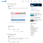 Sistema de monitoramento LibreNMS na EC2 da AWS.