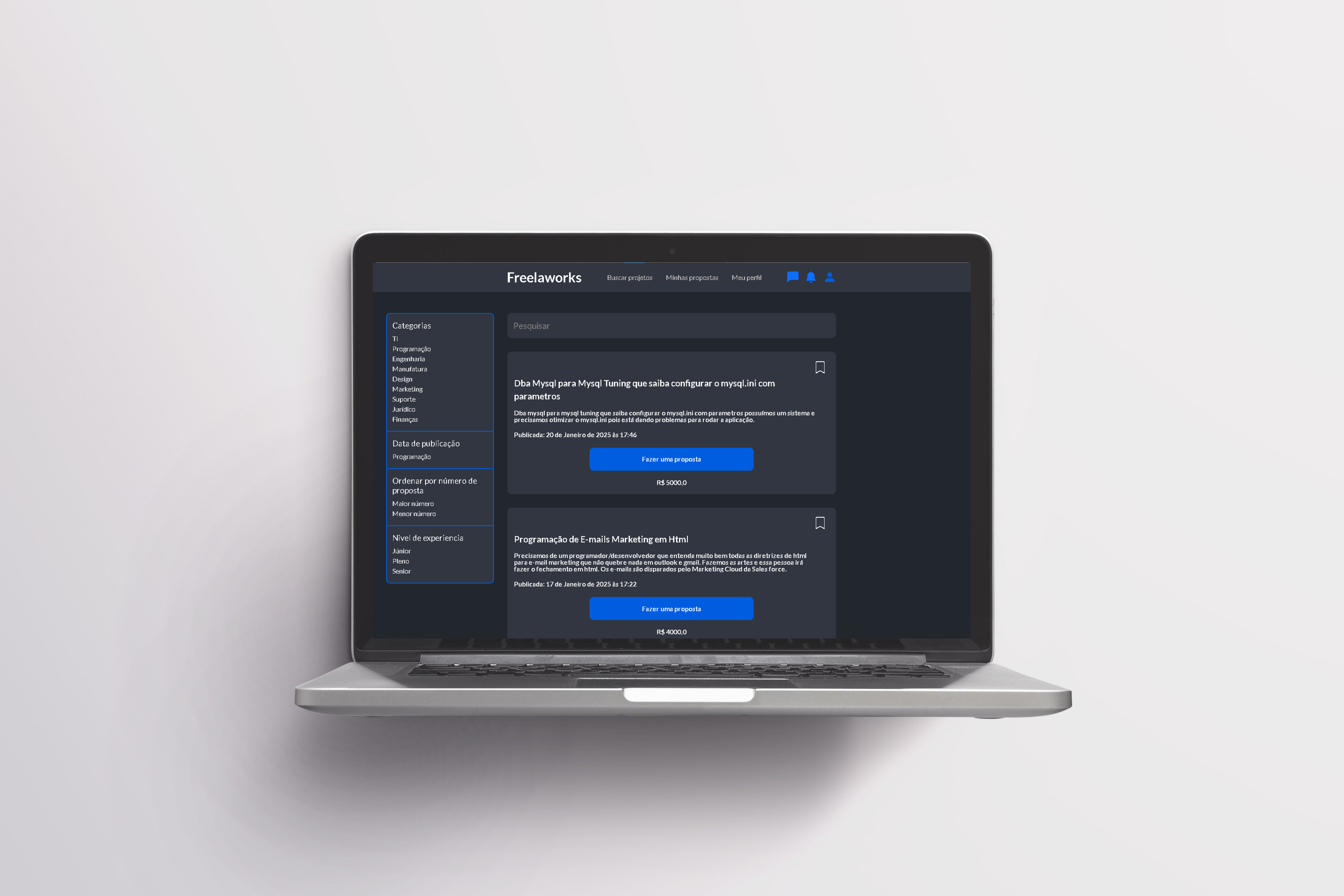 Freelaworks - Web Platform
