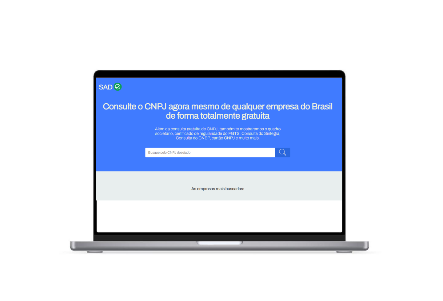 Search Admin Data(SAD) web service
