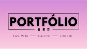 Portfólio e Currículo - COMPLETO