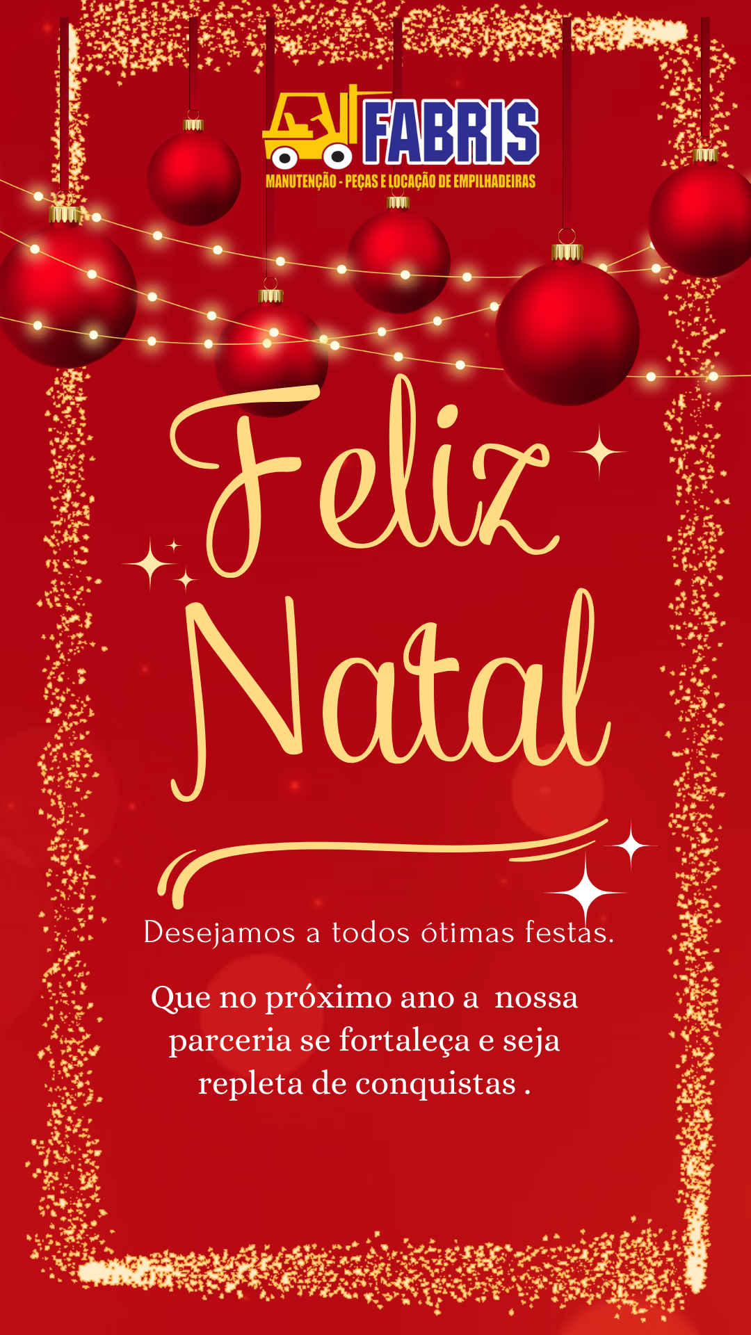 anuncio empresarial natalino